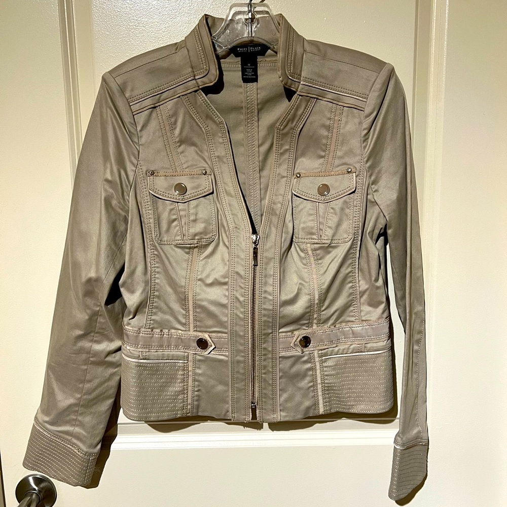 Classy Khaki Dress Jacket